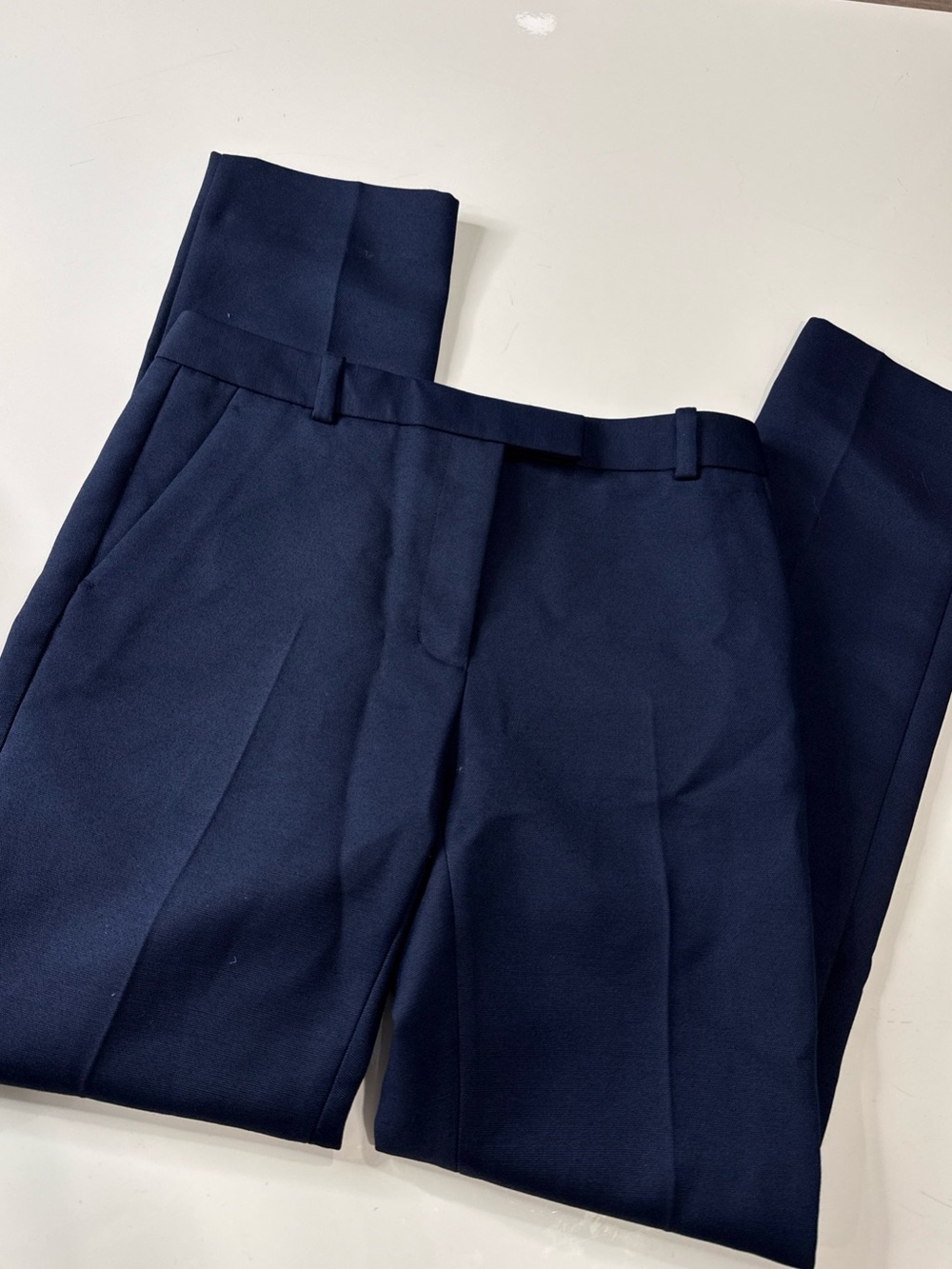 NWT 3.1 Phillip Lim Navy Blue Tailored Dress Pants A041026